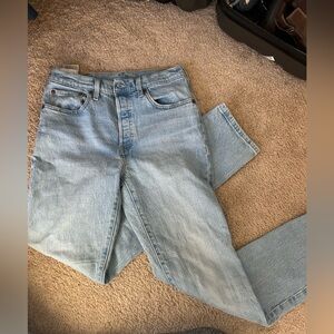 Levi's light wash 501